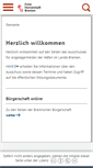 Mobile Screenshot of hafenausschuss.bremische-buergerschaft.de
